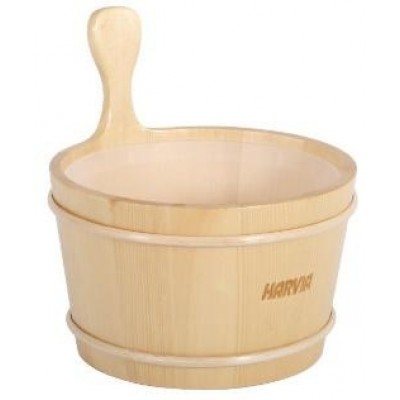 Harvia Bucket 4 l wooden with inner container