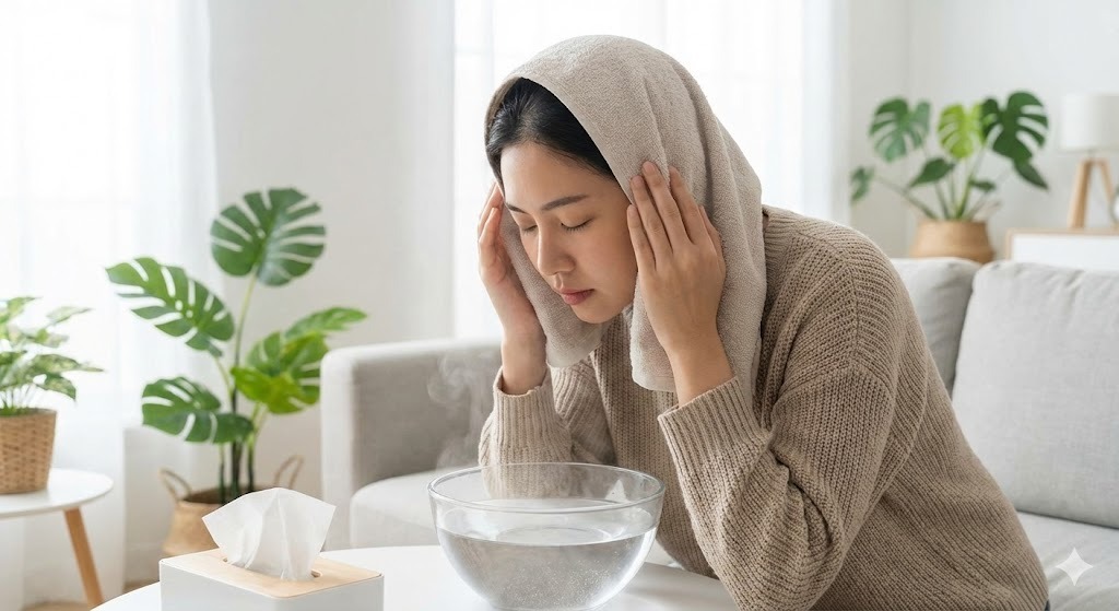 อบไอน้ำ ช่วยเรื่องภูมิแพ้